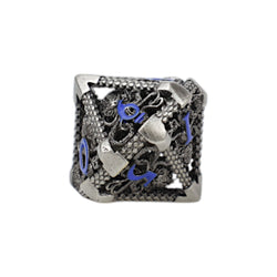 LPG Dice Strange Aeon Dice Set Steel/Blue