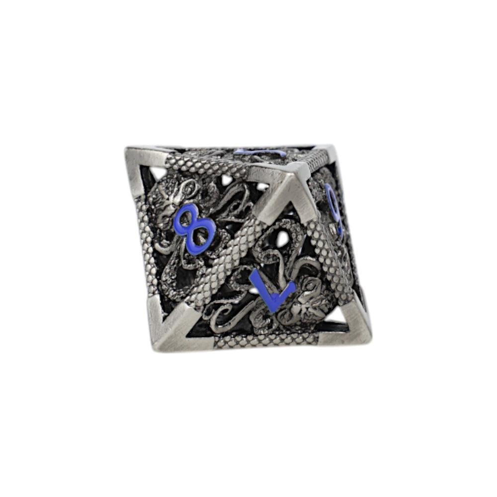 LPG Dice Strange Aeon Dice Set Steel/Blue