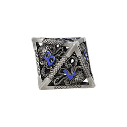LPG Dice Strange Aeon Dice Set Steel/Blue