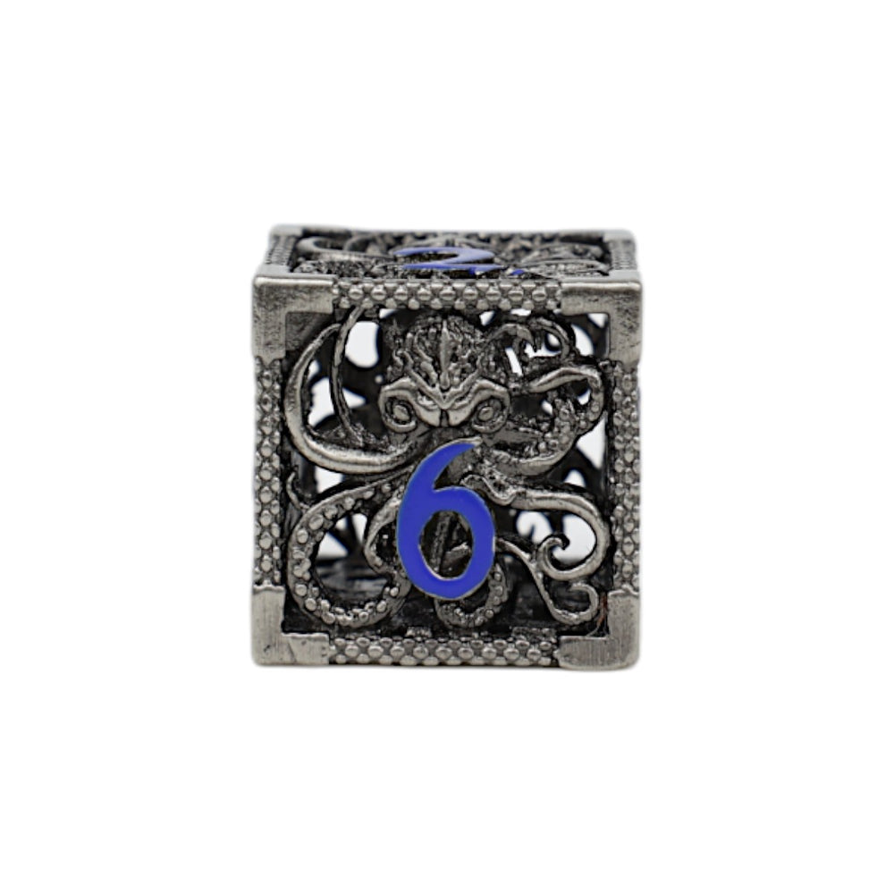 LPG Dice Strange Aeon Dice Set Steel/Blue