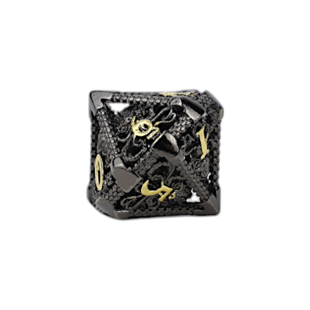 LPG Dice Strange Aeon Dice Set Black/Gold