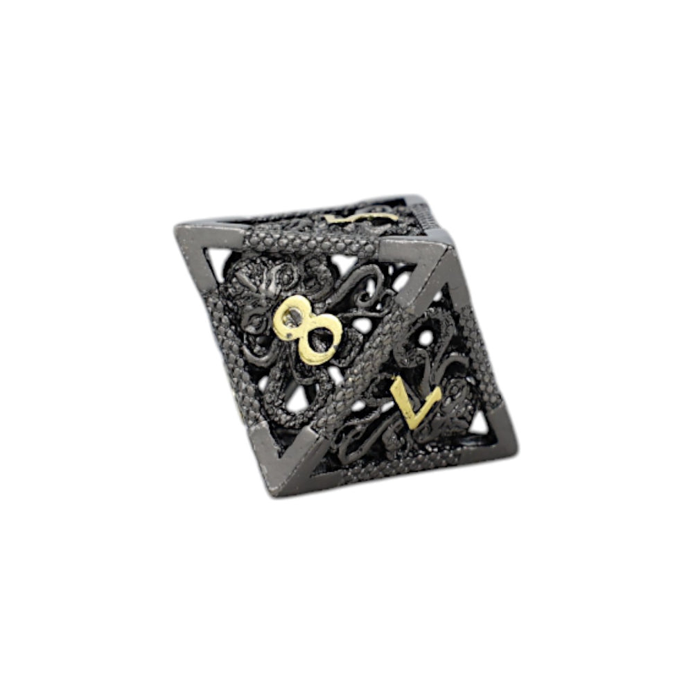 LPG Dice Strange Aeon Dice Set Black/Gold