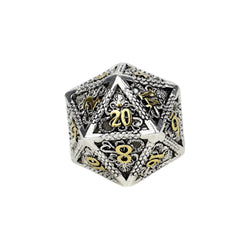 LPG Dice Strange Aeon Dice Set Chrome/Gold