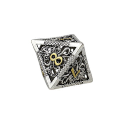 LPG Dice Strange Aeon Dice Set Chrome/Gold