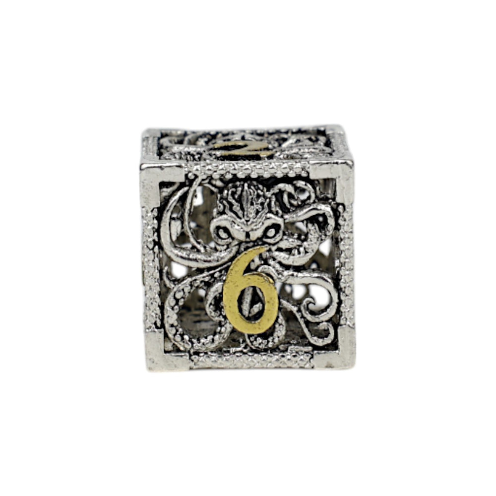 LPG Dice Strange Aeon Dice Set Chrome/Gold
