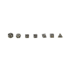 LPG Dice Strange Aeon Dice Set Chrome/Gold