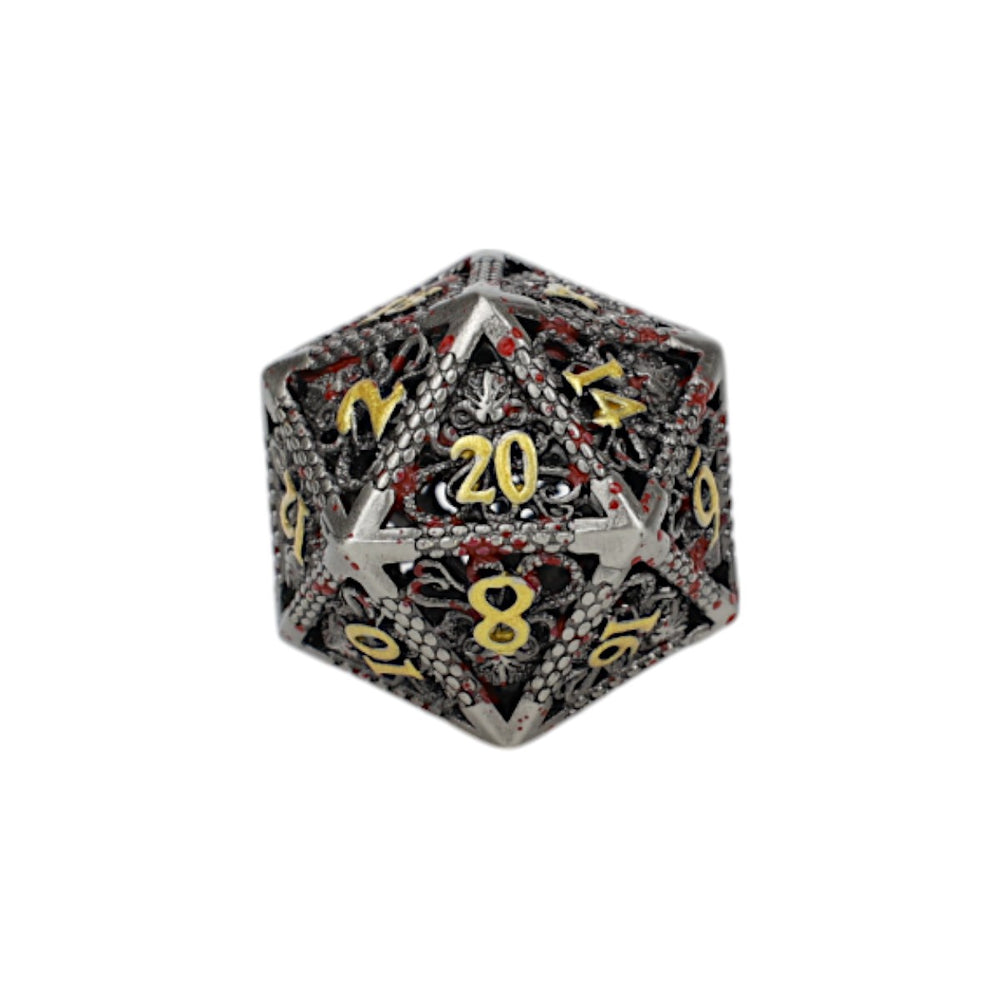 LPG Dice Strange Aeon Dice Set Bloodied Metal