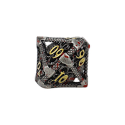 LPG Dice Strange Aeon Dice Set Bloodied Metal