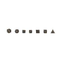 LPG Dice Strange Aeon Dice Set Bloodied Metal