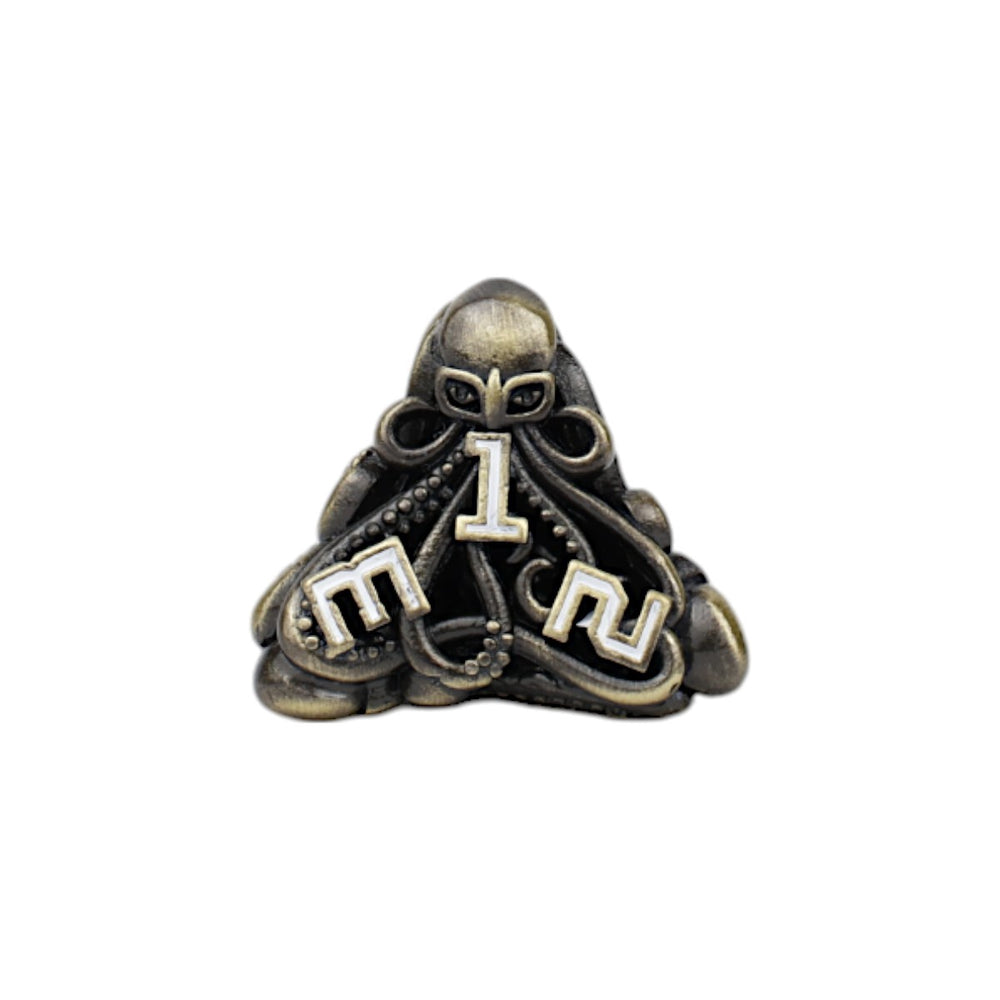 LPG Dice Tentacular Dice Set Tarnished Gold