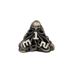 LPG Dice Tentacular Dice Set Tarnished Gold