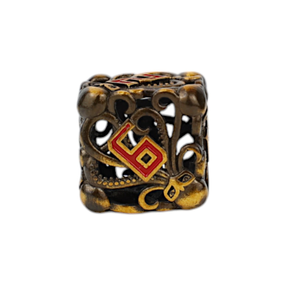 LPG Dice Tentacular Dice Set Ancient Bronze