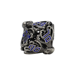 LPG Dice Tentacular Dice Set Steel/Blue