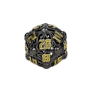 LPG Dice Tentacular Dice Set Black/Gold