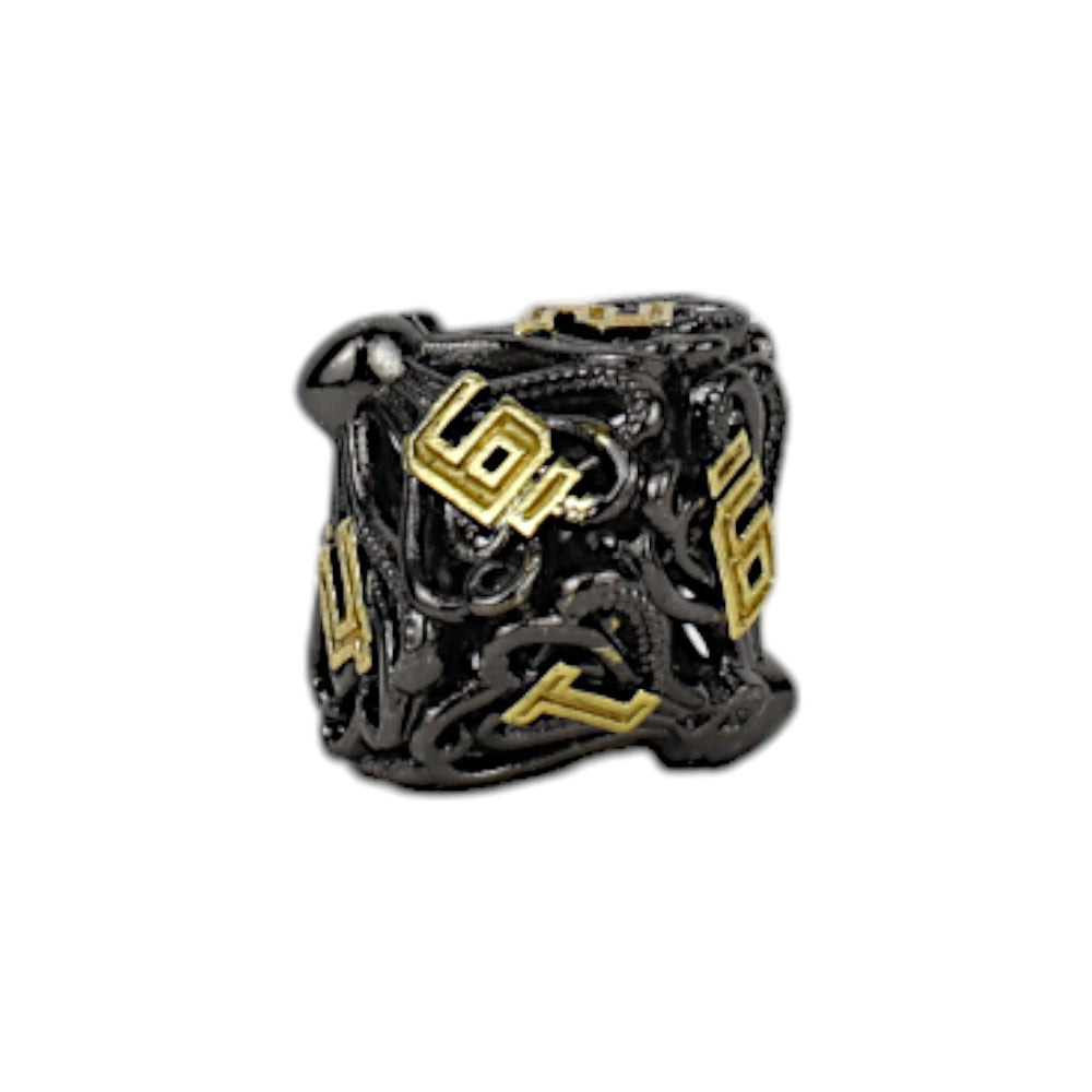 LPG Dice Tentacular Dice Set Black/Gold