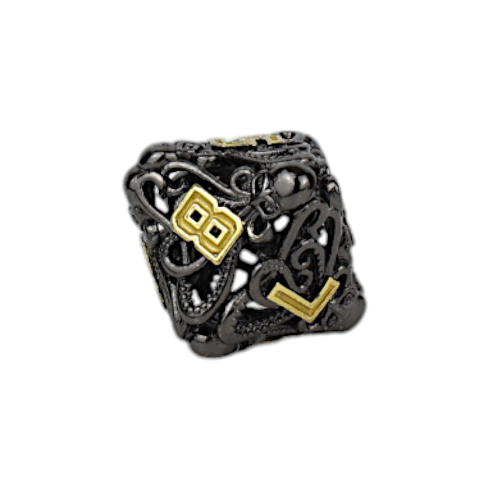 LPG Dice Tentacular Dice Set Black/Gold