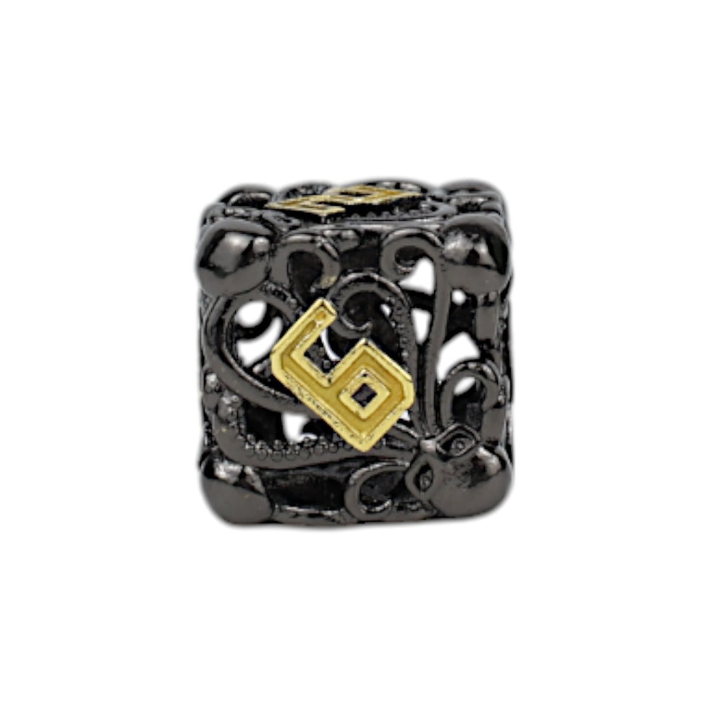 LPG Dice Tentacular Dice Set Black/Gold