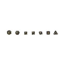 LPG Dice Tentacular Dice Set Black/Gold