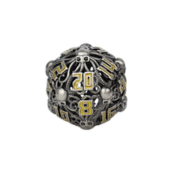 LPG Dice Tentacular Dice Set Chrome/Gold