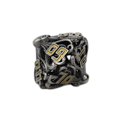 LPG Dice Tentacular Dice Set Chrome/Gold