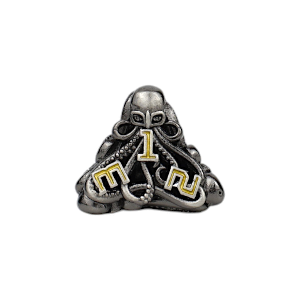 LPG Dice Tentacular Dice Set Chrome/Gold