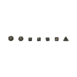 LPG Dice Tentacular Dice Set Chrome/Gold