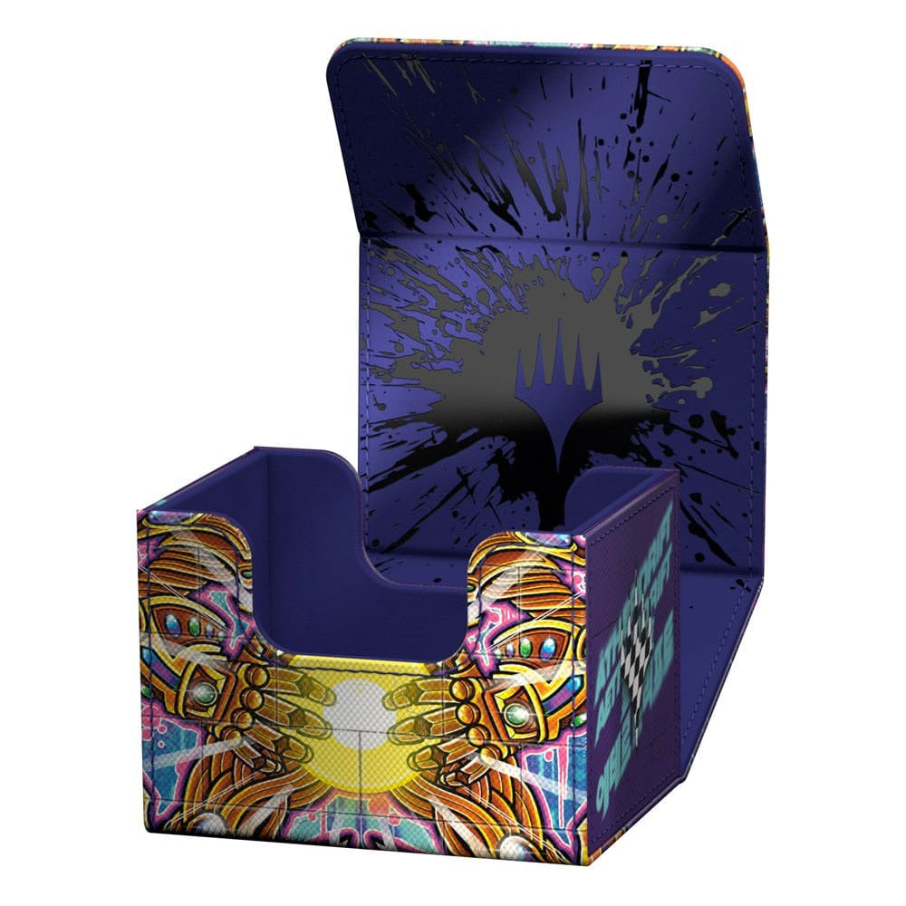 Ultimate Guard: Deck Box – XenoSkin Sidewinder 100+ – MTG: Aetherdrift – Solar Gearhulk