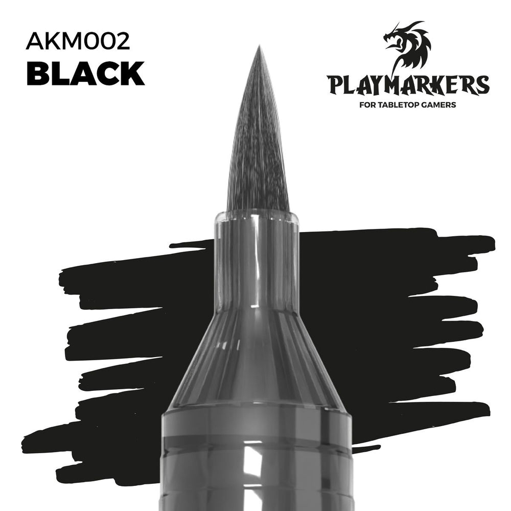 AK Interactive - Playmarkers - Black - AKM002