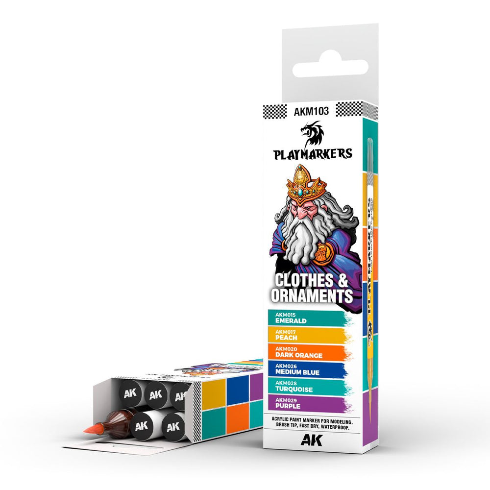 AK Interactive - Playmarkers - Sets - Clothes & Ornaments