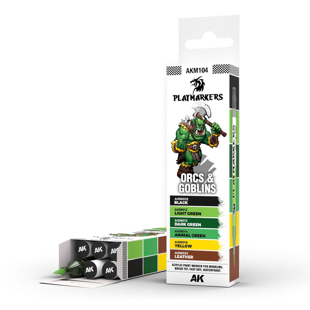 AK Interactive - Playmarkers - Sets - Orcs & Goblins