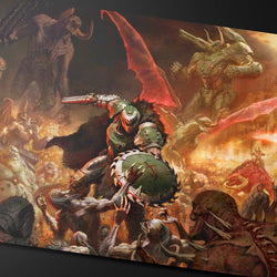 Ultra Pro: UP16618 DOOM Extended Playmat 1 for Bethesda - Doom