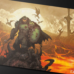 Ultra Pro: UP16619 DOOM Extended Playmat 2 for Bethesda - Doom