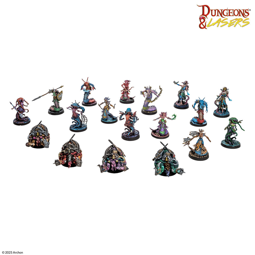 Dungeons & Lasers: Miniatures - Kingdom Of The Deep