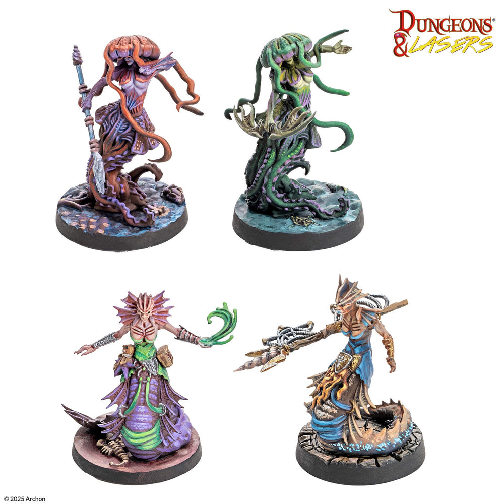 Dungeons & Lasers: Miniatures - Kingdom Of The Deep