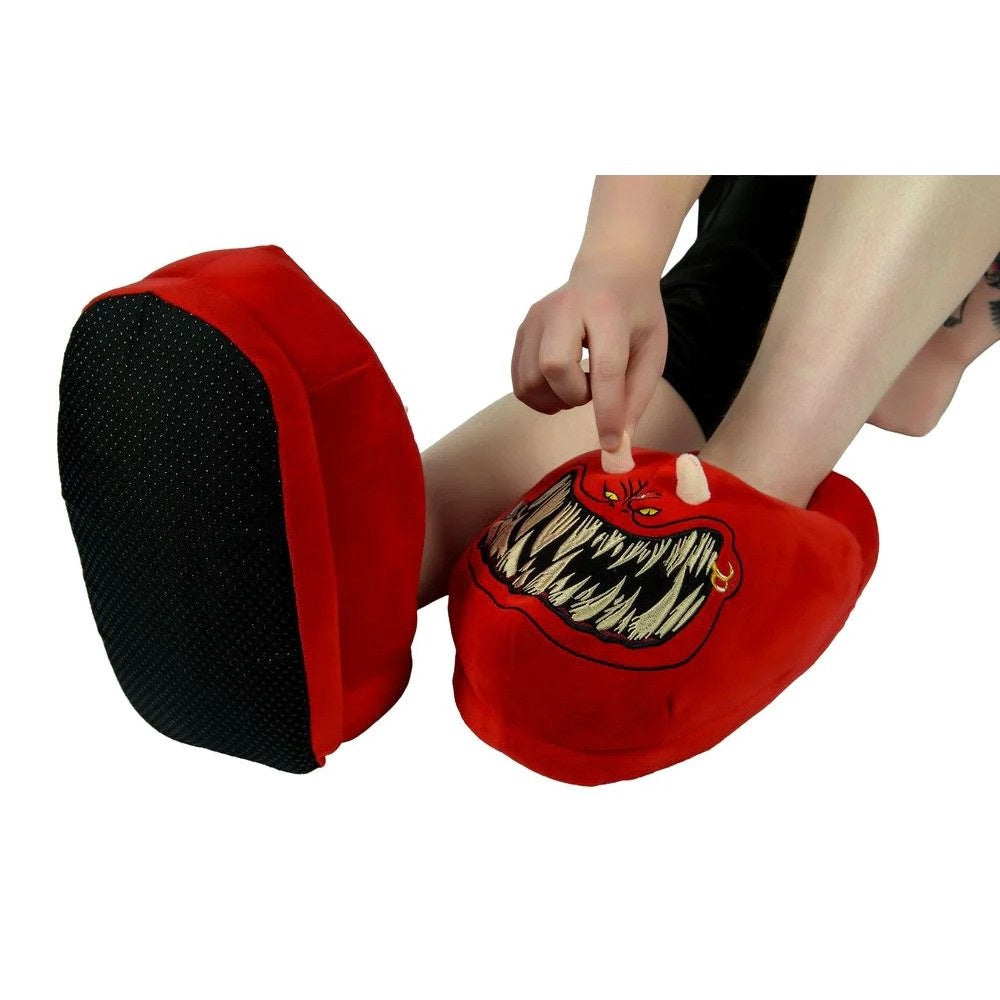 Warhammer Red Squig Slippers