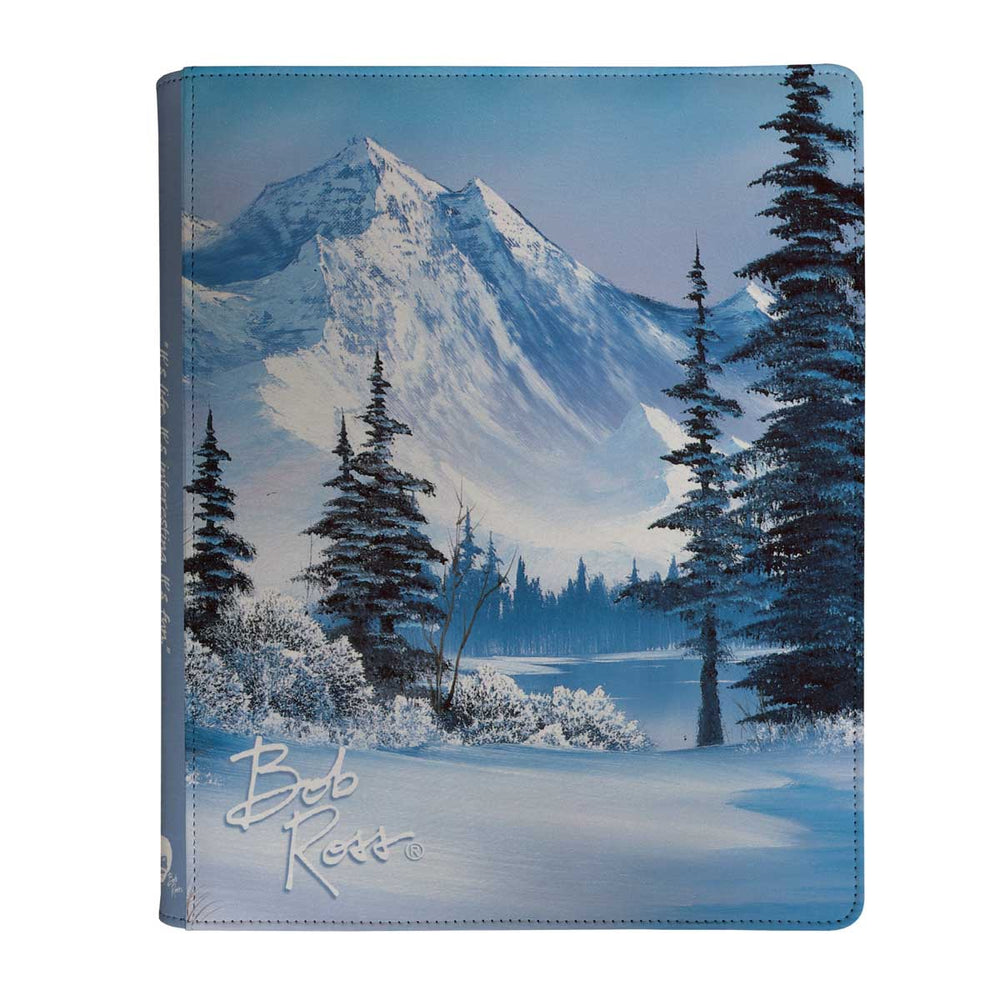 Ultra Pro: UP16521 Bob Ross - Winter Paradise 9-Pocket Zippered Pro-Binder