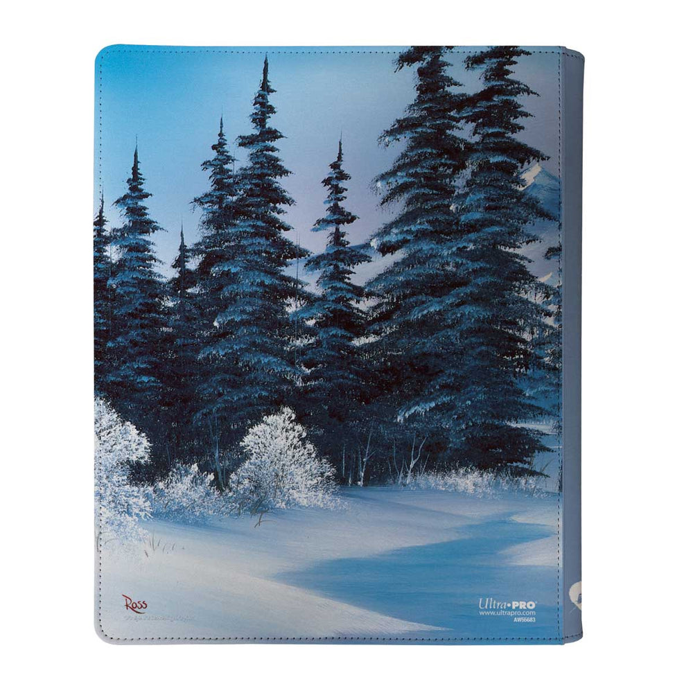 Ultra Pro: UP16521 Bob Ross - Winter Paradise 9-Pocket Zippered Pro-Binder