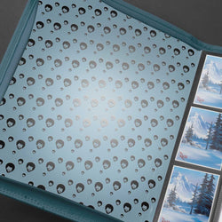 Ultra Pro: UP16521 Bob Ross - Winter Paradise 9-Pocket Zippered Pro-Binder