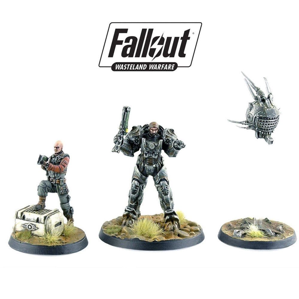 Fallout: Wasteland Warfare - Brotherhood of Steel: Knight-Captain Cade and Paladin Danse