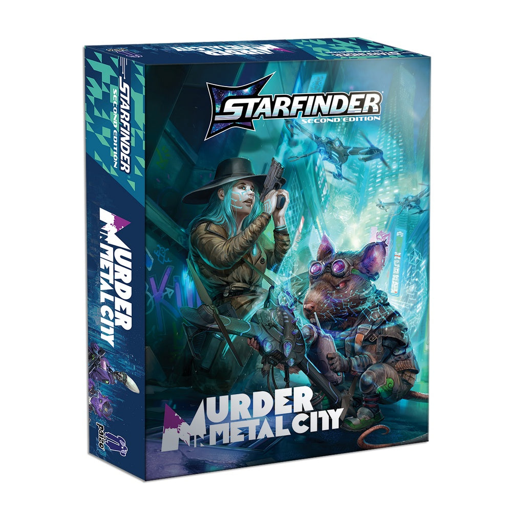 Starfinder 2nd Edition Adventures: Murder in Metal City Deluxe Adventure