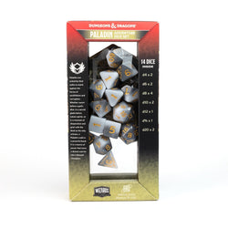 Sirius Dice - D&D Adventure Dice - Paladin - White