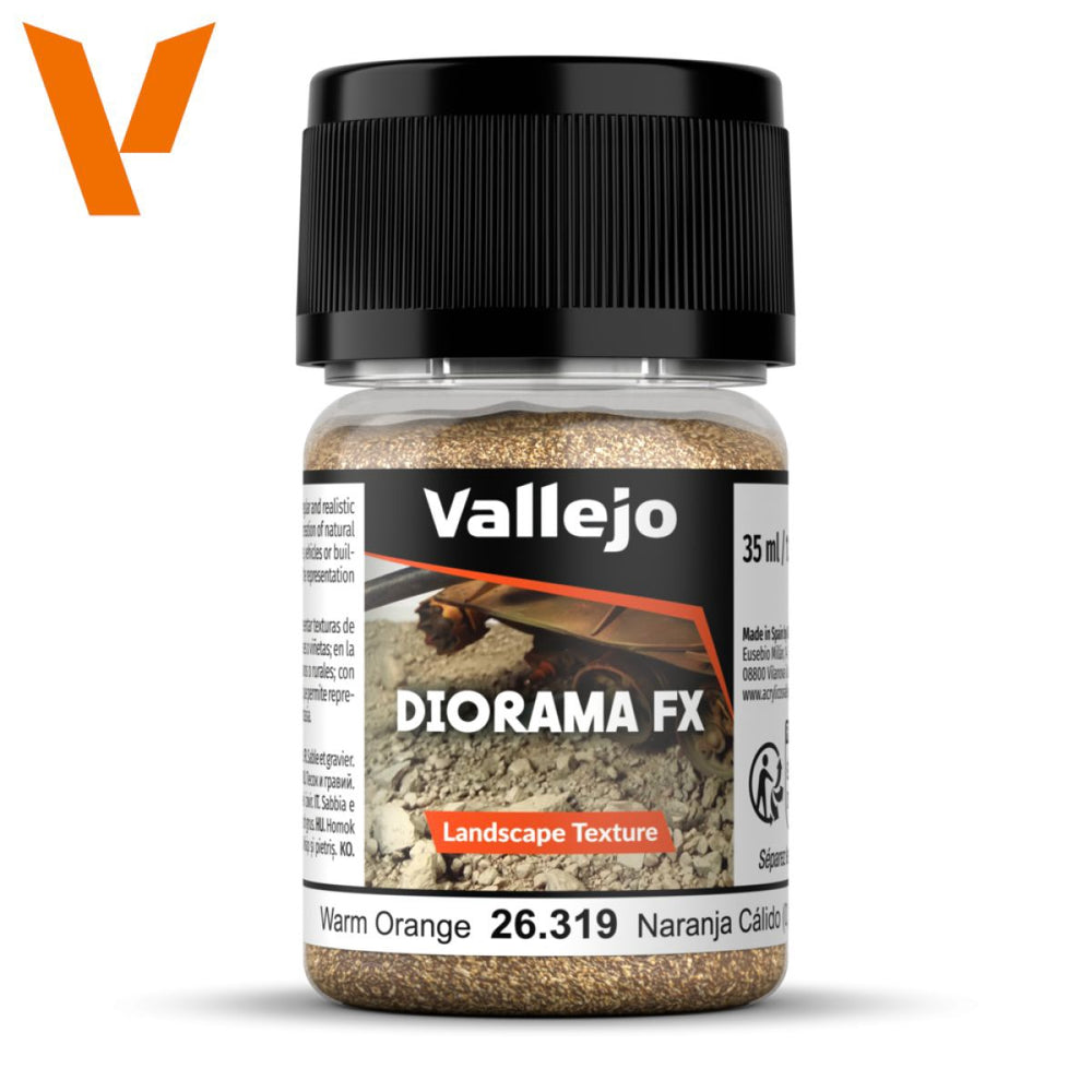 Vallejo - Diorama Effects - Warm Orange 0.1-0.6mm 35 ml