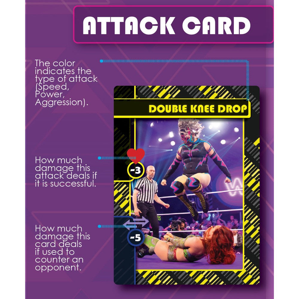Women of Wrestling: The Card Game