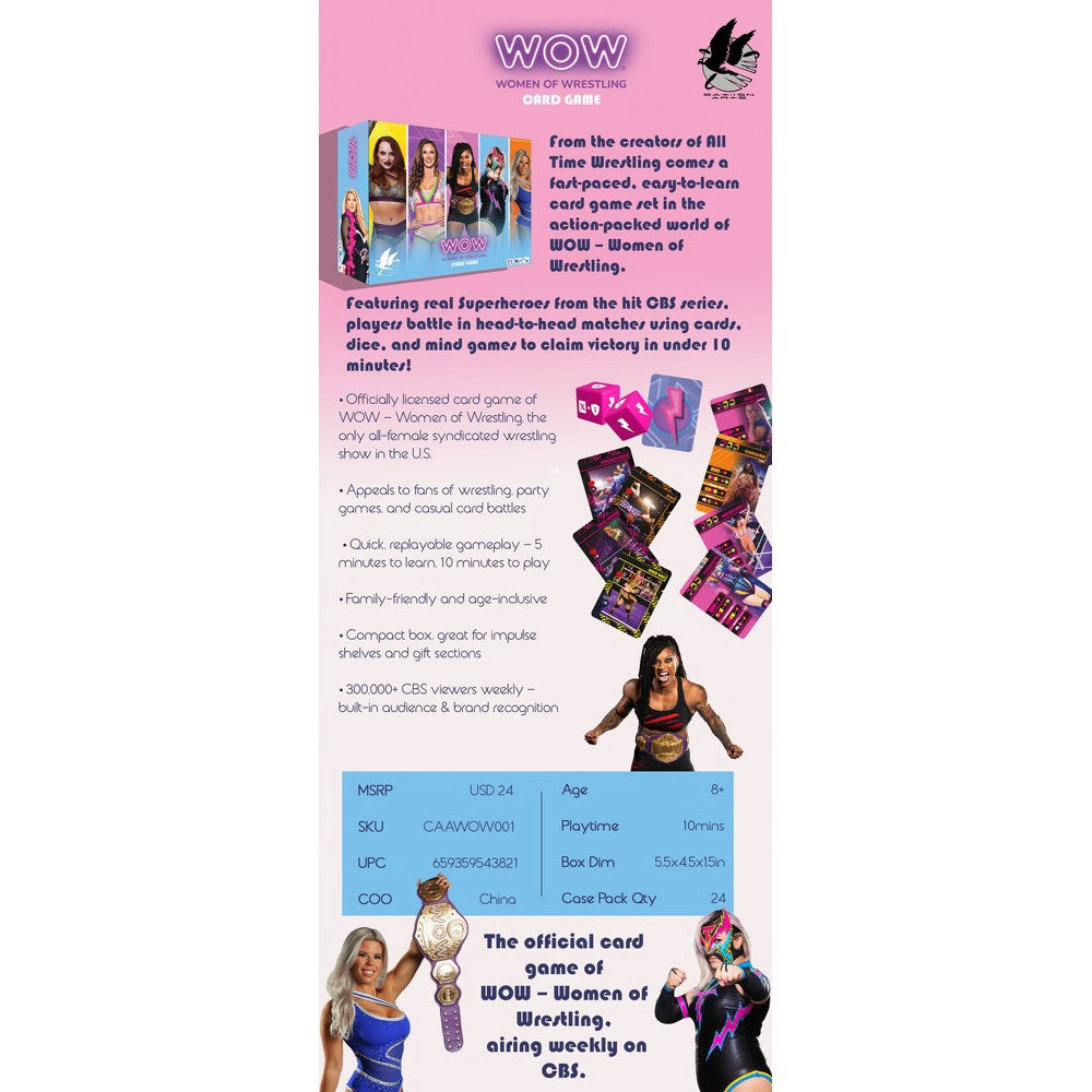 Women of Wrestling: The Card Game
