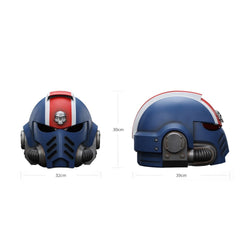 Warhammer Collectibles: 1/1 Scale Ultramarines Lieutenant Titus' MKX Helmet