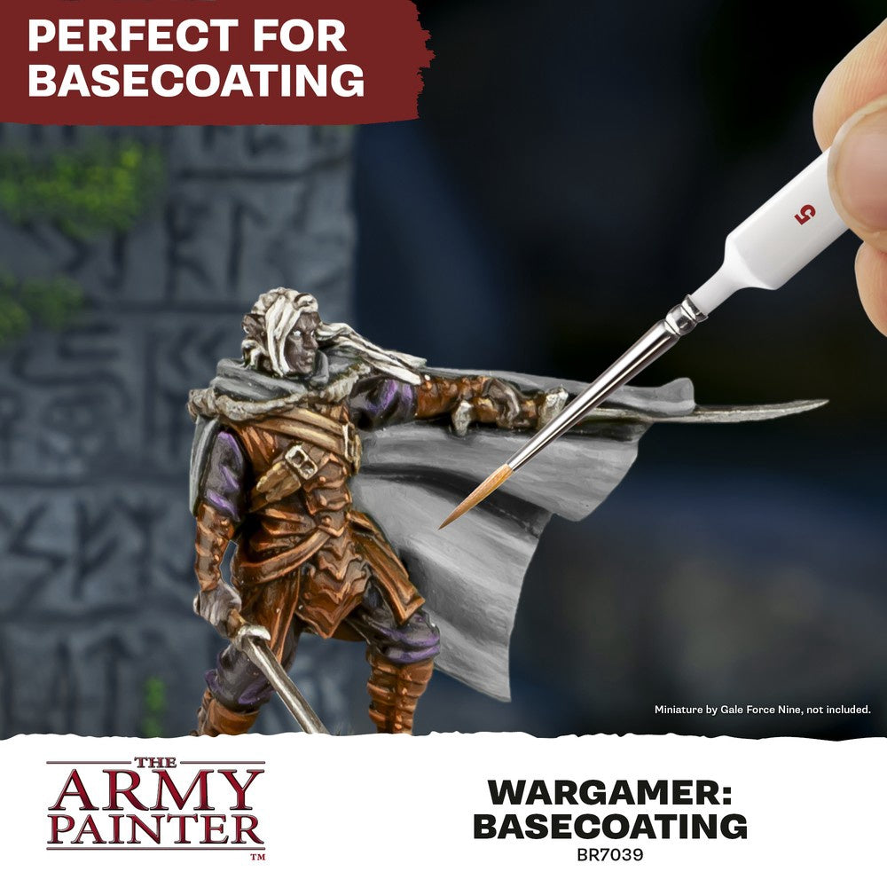Army Painter - Brushes - Wargamer Brush - Basecoating