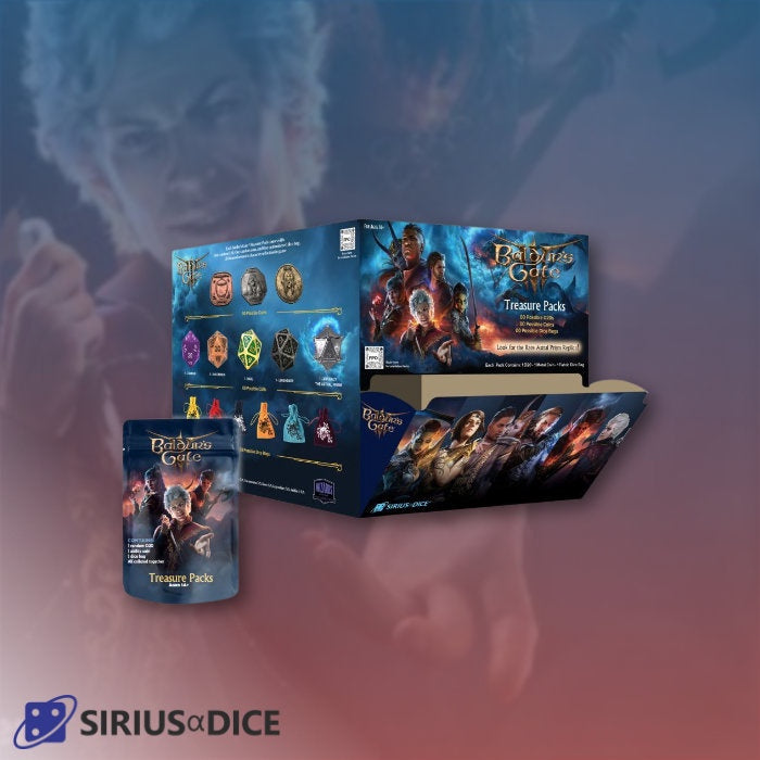 Sirius Dice - D&D Baldur's Gate 3 Treasure Packs Blind Bag