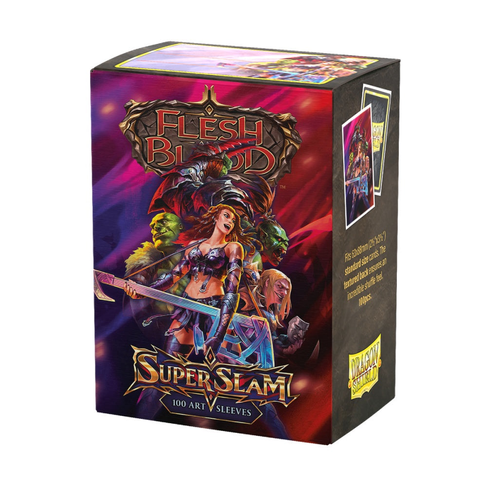 Dragon Shield: Sleeves – Matte Art – Flesh and Blood: Super Slam