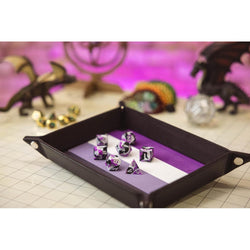 Fanroll: Pride Fold Up Velvet Dice Tray: Asexual