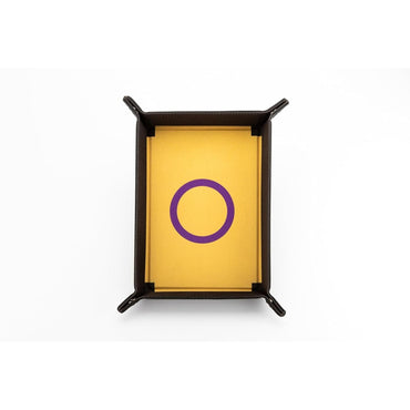 Fanroll: Pride Fold Up Velvet Dice Tray: Intersex